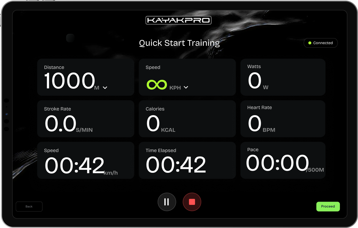 Comprehensive Performance Tracking Interface