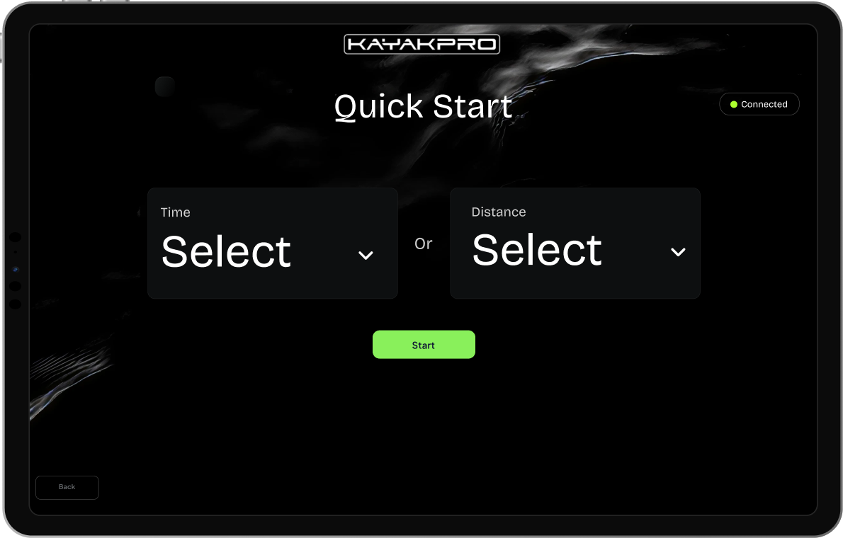 Quick Start Training Interface